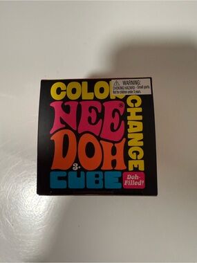 Nee Doh Color Change Cube - Blue
